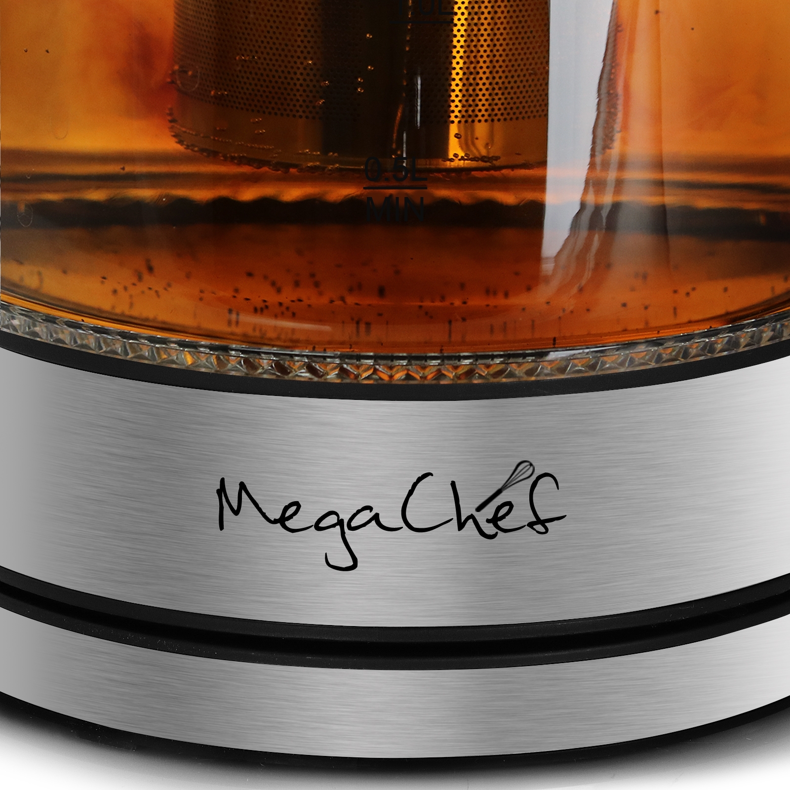 Mega Chef 1.8 qt. Plastic Electric Tea Kettle 95096273M