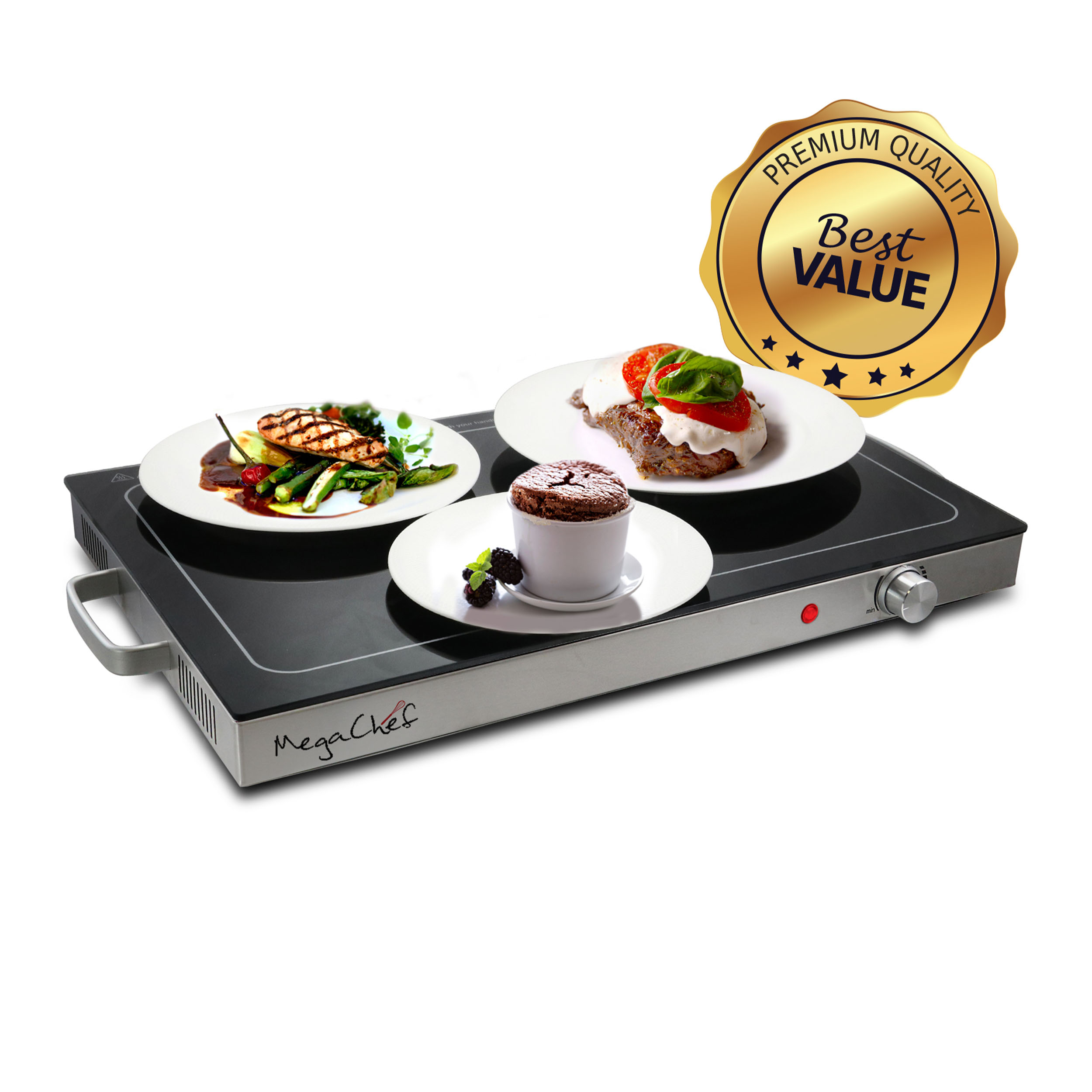 Coordless Hot Plate Food Warmer - Electric Hot Plate